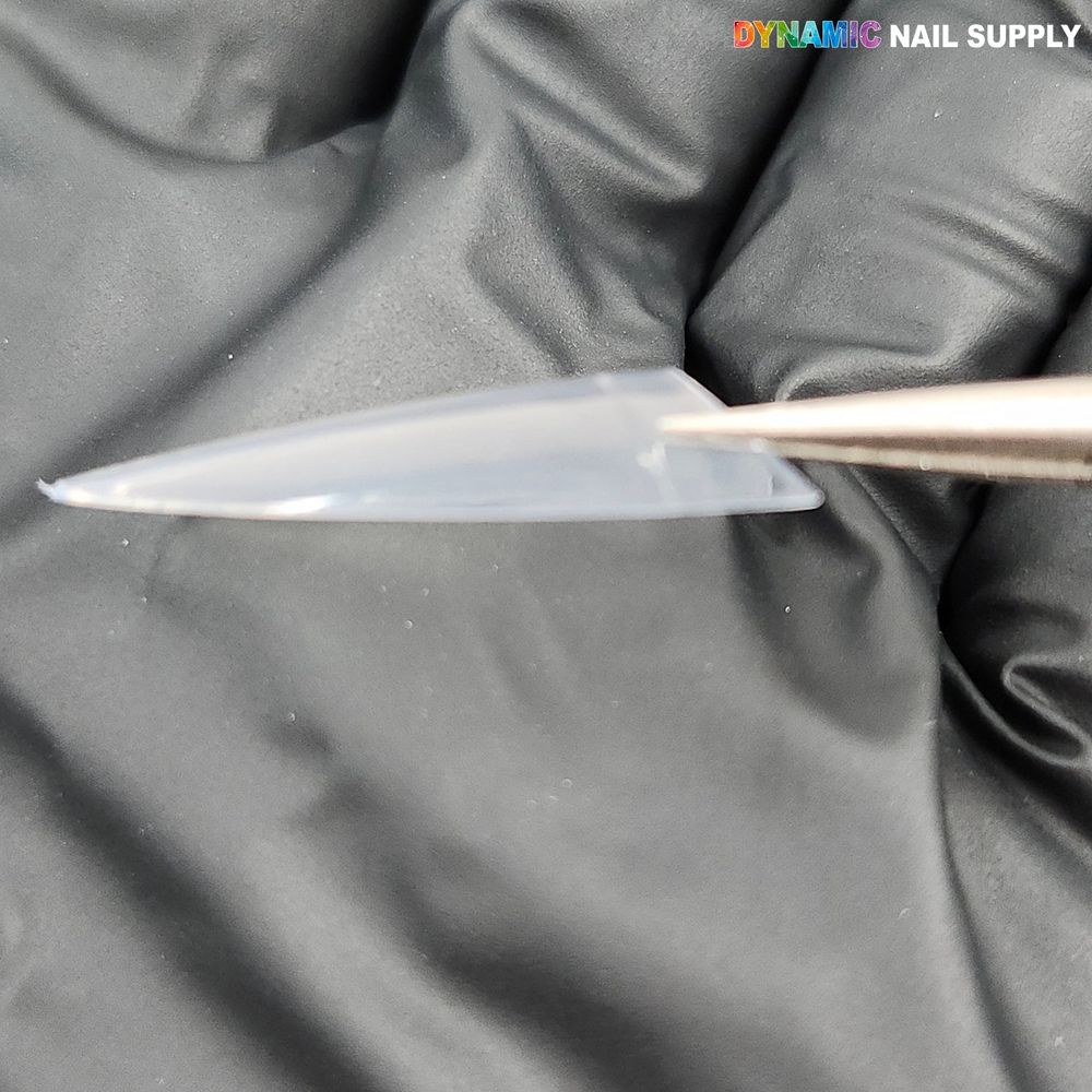 clear medium almond stiletto nail tips - 13