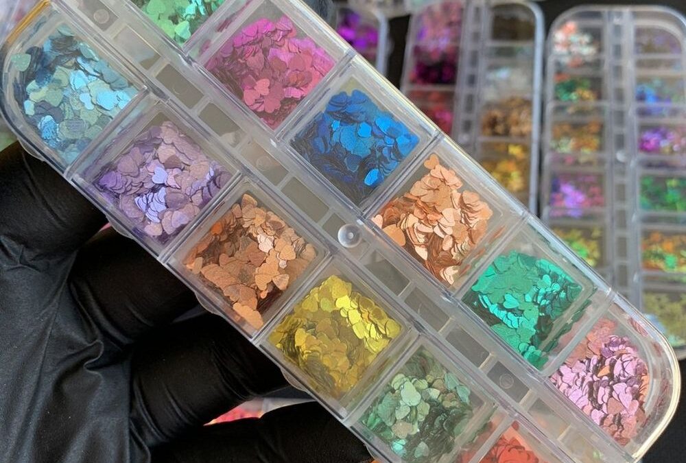 NAIL DESIGN GLITTER 6: Versatile Nail Art Glitter