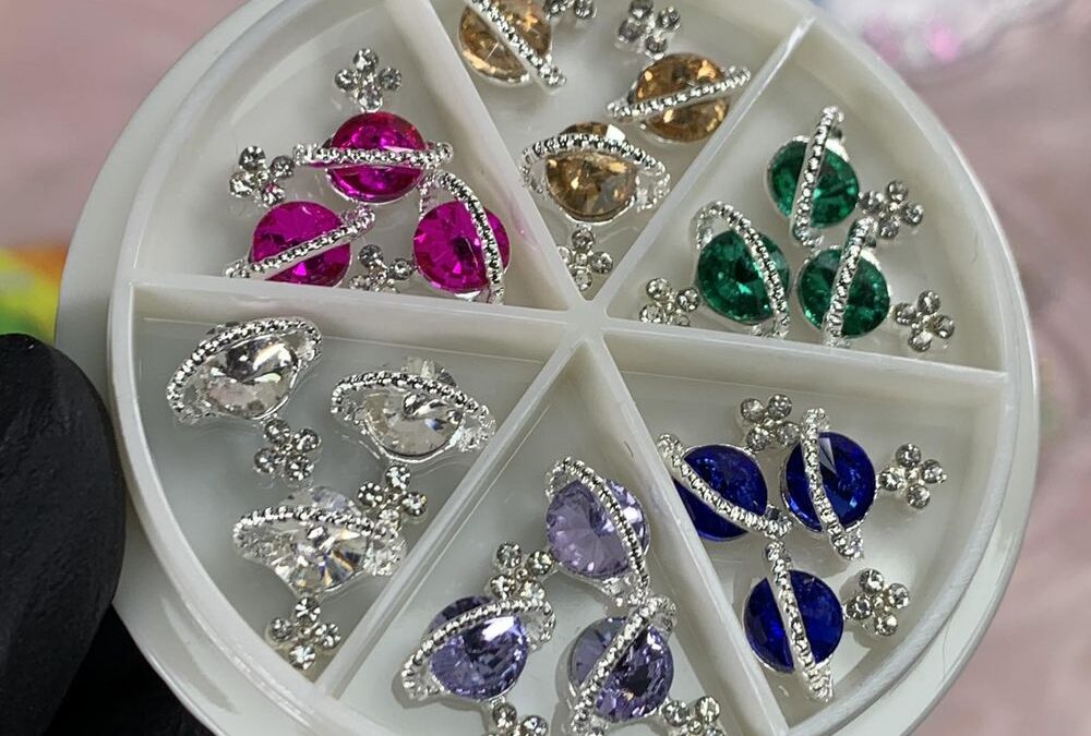 Planet Nail Charms Set for Trendy Cosmic Manicures