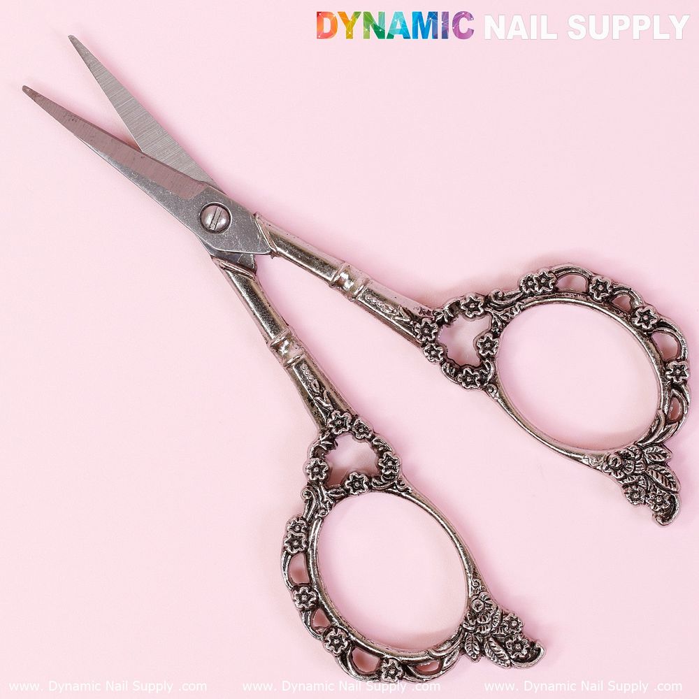 stainless steel manicure scissors in three finishes - 3