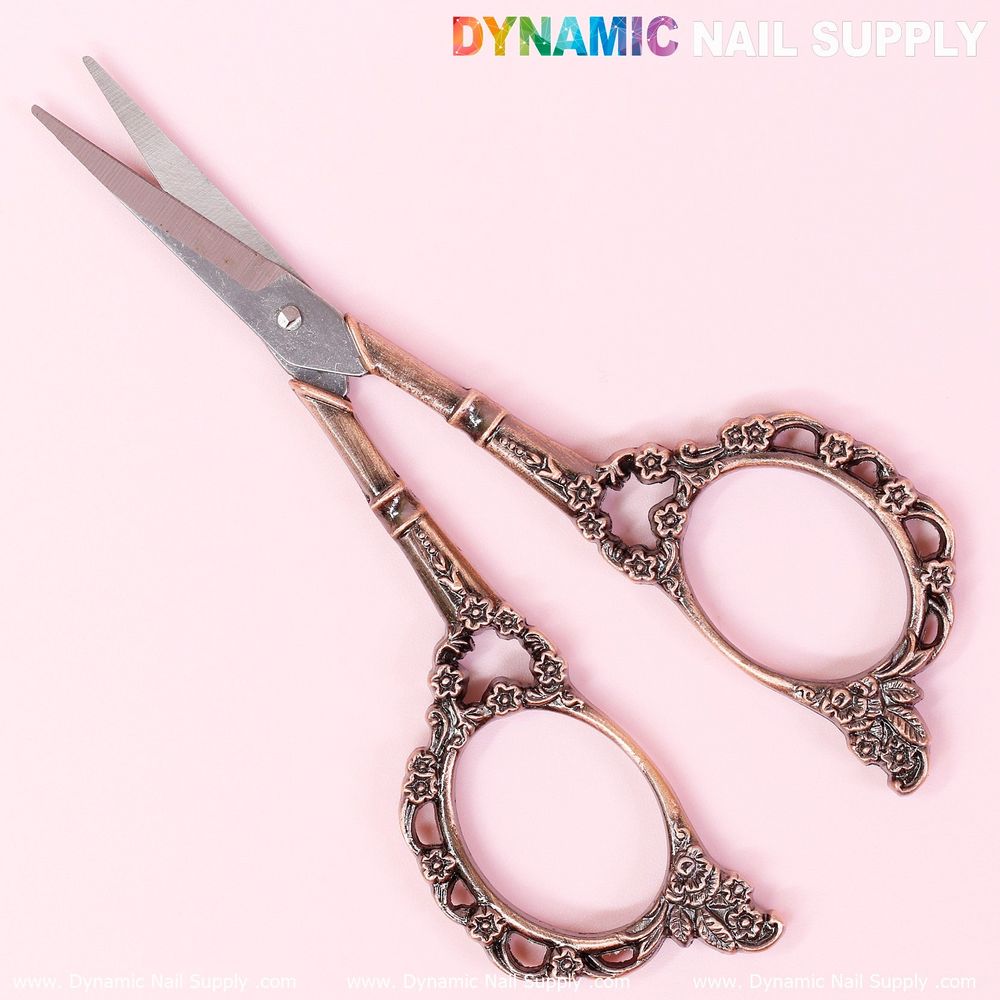 stainless steel manicure scissors in three finishes - 6
